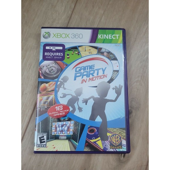 XBox 360 Kinect games: Game Party: In Motion and Kinect Adventures - Picture 1 of 8